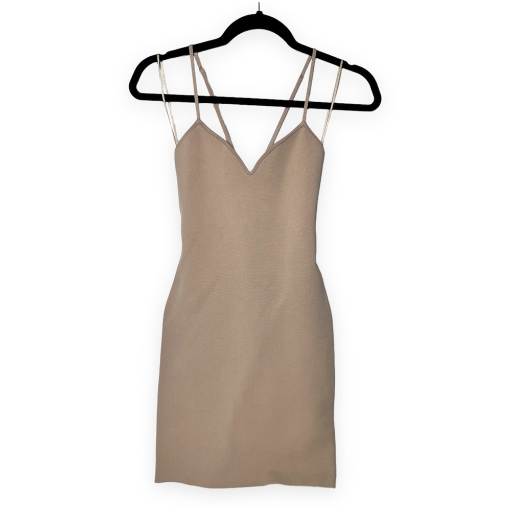 A.L.C Bandage Body-con Mini Racerback Dress